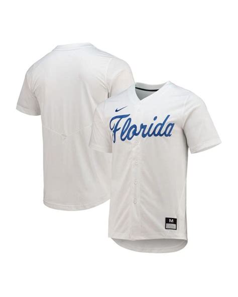 florida gators nike replica baseball jersey - white|florida gators fandom jersey.